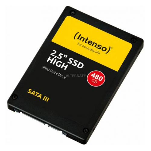 INTENSO SSD 480GB 2.5″ SATA III HIGH
