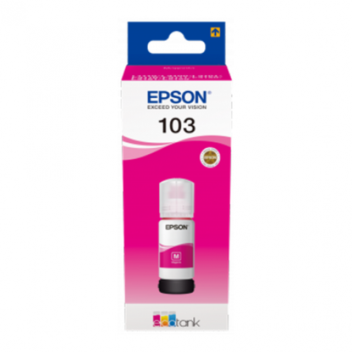 Ink bottle EPSON 103 EcoTank C13T00S34A magenta