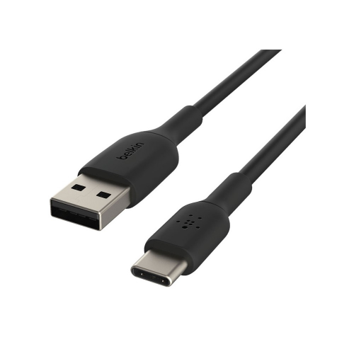 BELKIN USB-A TO USB-C CABLE, 1m, BLACK CAB001bt1MBK